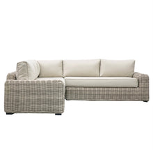 Load image into Gallery viewer, Diamond Deluxe Garden Collection -  Rounded Weave Rattan Corner Sofa Lounge Set