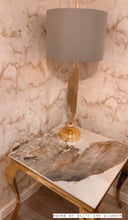 Load image into Gallery viewer, Display Item - Louis Pandora Side Table With Gold Legs And Sintered Top (60cm x 60cm)