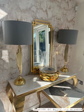 Load image into Gallery viewer, Gold Aztec Mirror