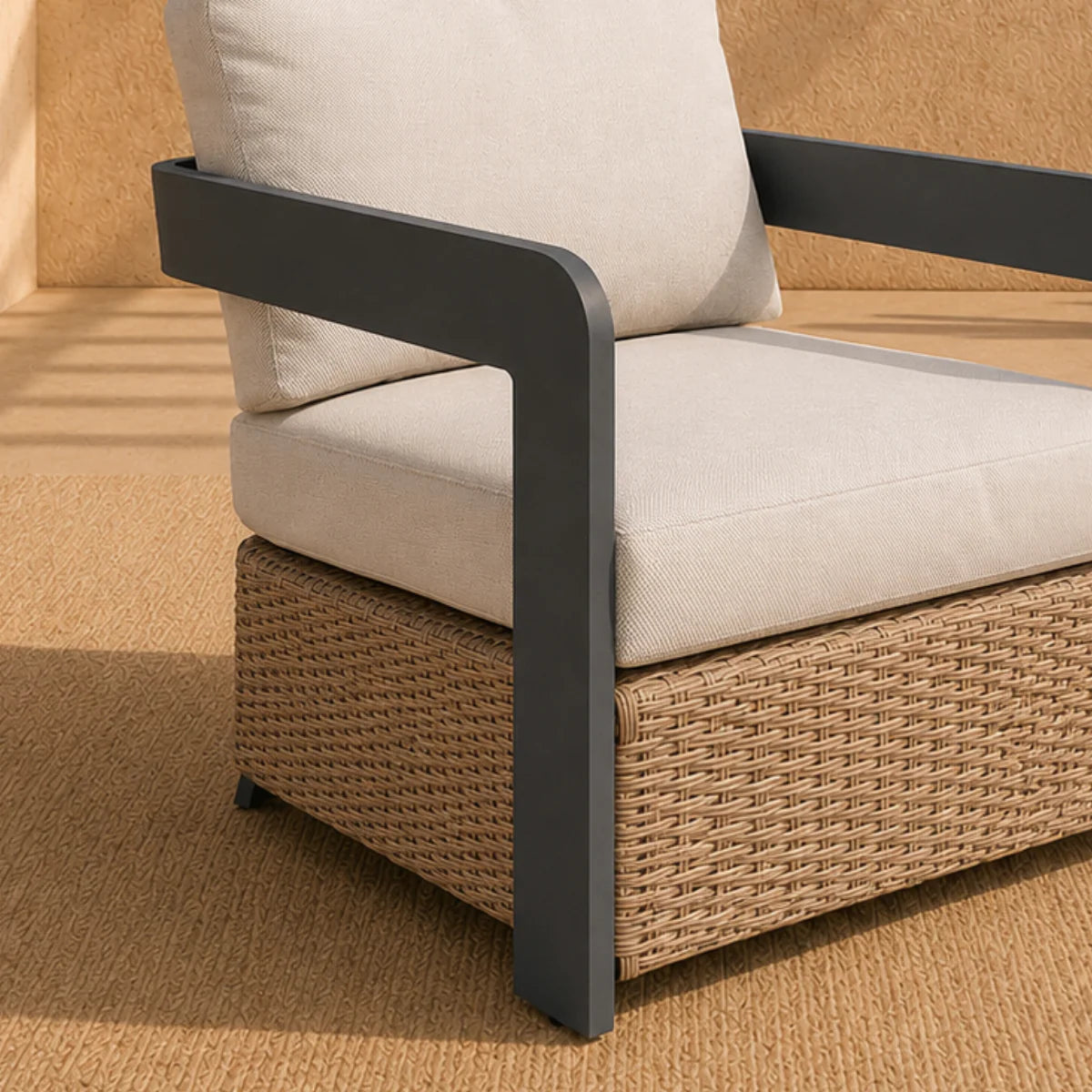 Eos Outdoor Lounge Set Wicker 5 Seater