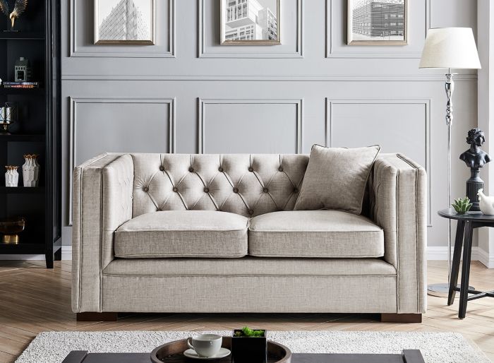 Montreal 2 Seater- Pebble Grey