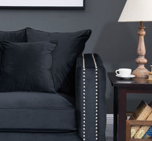 Load image into Gallery viewer, Mayfair Velvet Tufted Chair - Black
