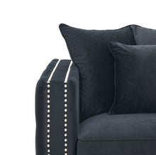 Load image into Gallery viewer, Mayfair Velvet Tufted Chair - Black