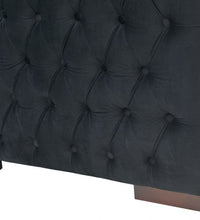 Load image into Gallery viewer, Mayfair Velvet Tufted Chair - Black