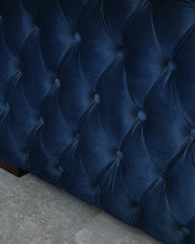 Load image into Gallery viewer, Mayfair Velvet Tufted Chair Royal Blue