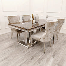 Load image into Gallery viewer, Winsor 1.8 Dining Table With Marble Or Stone Top