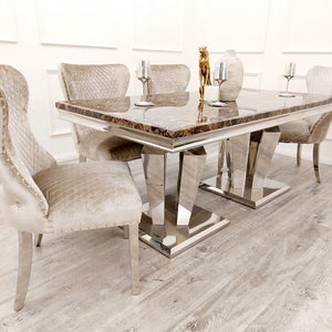 Winsor 1.8 Dining Table With Marble Or Stone Top