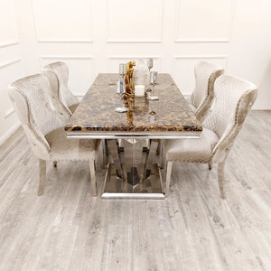 Winsor 1.8 Dining Table With Marble Or Stone Top