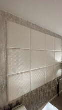 Load image into Gallery viewer, FF White 50cm x 50cm Wall Panels