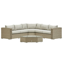 Load image into Gallery viewer, HAITI CORNER DAY BED (NATURAL)