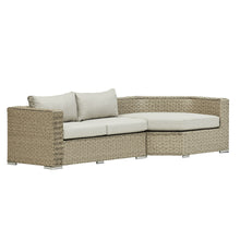 Load image into Gallery viewer, HAITI CORNER DAY BED (NATURAL)