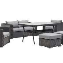 Load image into Gallery viewer, MEXICO SOFA DINING SET (GREY)