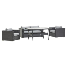 Load image into Gallery viewer, MEXICO SOFA DINING SET (GREY)