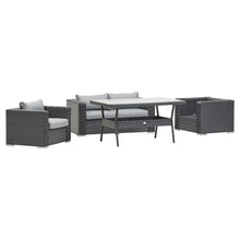 Load image into Gallery viewer, MEXICO SOFA DINING SET (GREY)