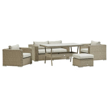 Load image into Gallery viewer, MEXICO SOFA DINING SET (NATURAL)