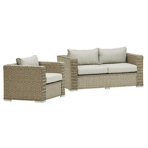 MEXICO SOFA DINING SET (NATURAL)