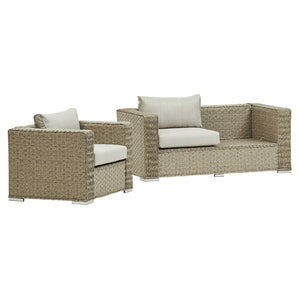 MEXICO SOFA DINING SET (NATURAL)