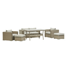 Load image into Gallery viewer, MEXICO SOFA DINING SET (NATURAL)