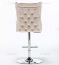 Load image into Gallery viewer, Coco Cream Tufted  Bar Stools