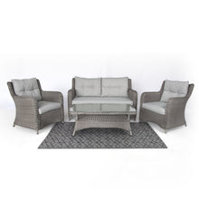 Load image into Gallery viewer, Santa Monica 2 Seater Sofa and 2 Armchairs with Coffee Table