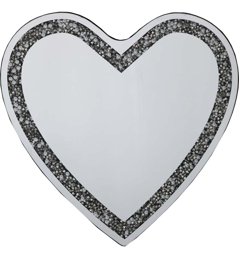 Heart Silver Mirror