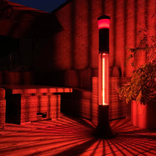Load image into Gallery viewer, Electric Outdoor Patio Heater with LED Light and Bluetooth Speaker