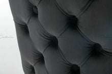 Load image into Gallery viewer, Coco X Leg Tufted Black Dining Chairs