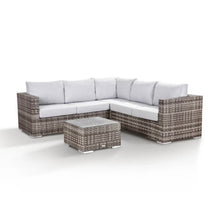 Load image into Gallery viewer, Malibu Compact Corner Sofa Set Grey