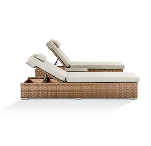 Hawaii Sun Lounger Set With Side Table