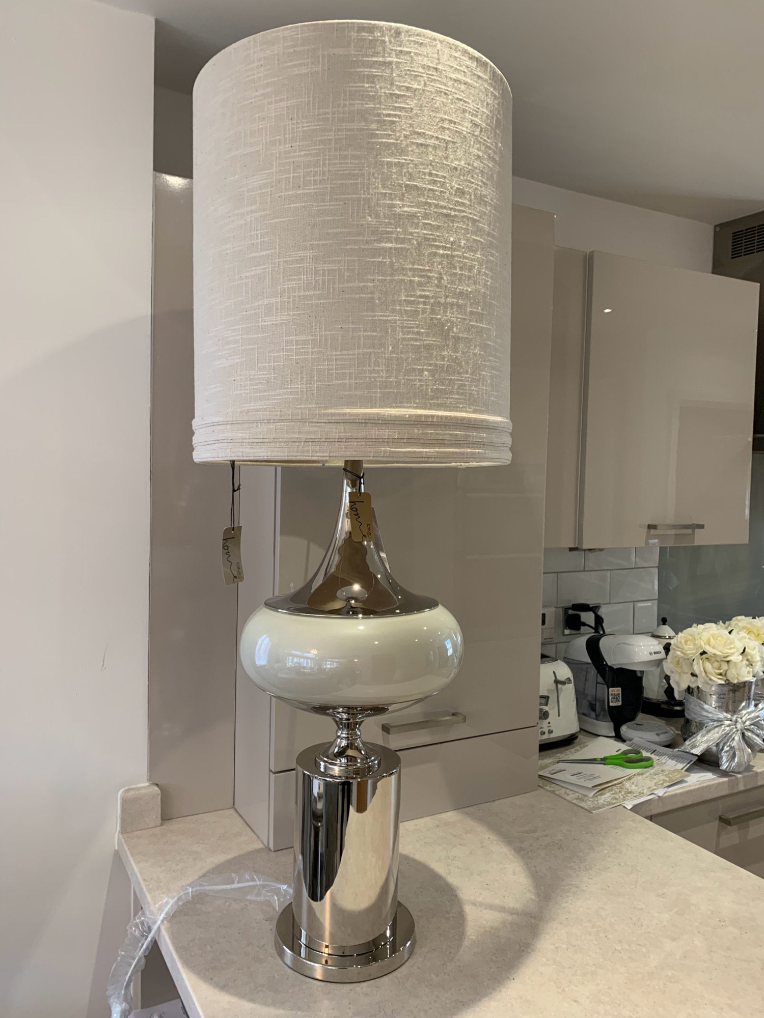 Large statement table sales lamps