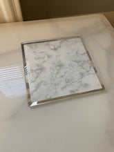 Load image into Gallery viewer, Set Of 4 Grey Marble Coasters