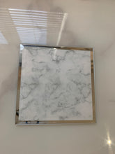 Load image into Gallery viewer, Set Of 4 Grey Marble Coasters