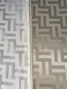 Close up view of both pattern colours on the cushions