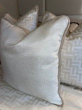 Load image into Gallery viewer, Rome Cushion shown in Silver.