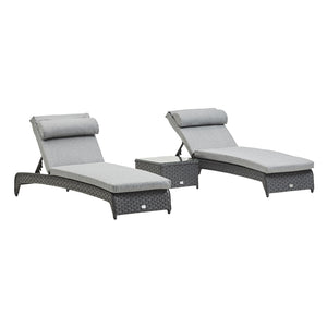 PANAMA LOUNGER SET (GREY)