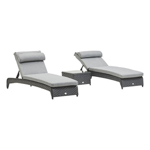 PANAMA LOUNGER SET (GREY)