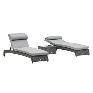 PANAMA LOUNGER SET (GREY)