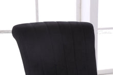 Load image into Gallery viewer, Lia Black High Back Dining Chair