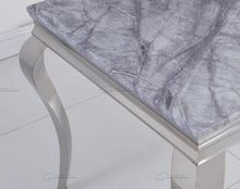 Load image into Gallery viewer, Louis GREY Marble Dining Table 140cm x 80cm