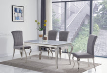Load image into Gallery viewer, Louis GREY Marble Dining Table 140cm x 80cm