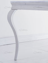 Load image into Gallery viewer, Louis WHITE Marble Dining Table 140cm by 80cm