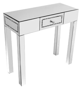 Crushed Diamond Console Table