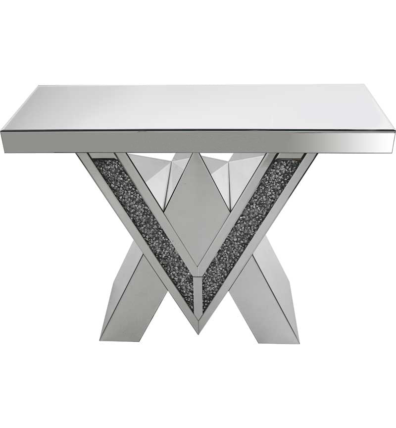 Console Sparkle Table Console Table with Beads – The House Of Glitz And Glamour