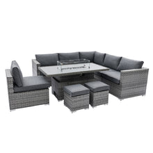 Load image into Gallery viewer, Montego Modular Corner Sofa &amp; Coffee to Fire Pit Table