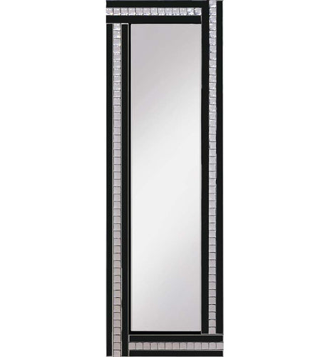 Classic Triple Bar Mirror Black 120x40
