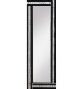 Classic Triple Bar Mirror Black 120x40