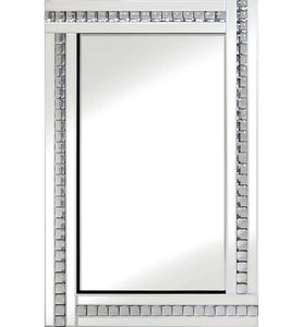 Classic Triple Bar Mirror White 120x80