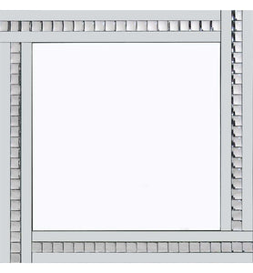 Classic Triple Bar Mirror White 60x60