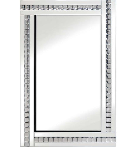 Classic Triple Bar Mirror White 60x80
