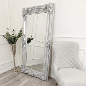 Roma Silver Mirror - ALL SIZES